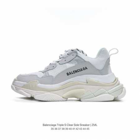 独家私模 全新六层组合大底 1:1复刻 还原细节 料好版型正 Balenciaga 巴黎世家 男女鞋真标原盒原装配置，全部采用原档案原楦数据开发，采用轻质牛剖皮 - 点击图像关闭
