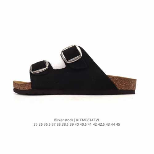 高品质 德国百年知名鞋履品牌 博肯Birkenstock 勃肯拖鞋系列凉拖鞋休闲沙滩凉鞋 Birkenstock勃肯德国进口男女款牛皮绒面革软底Arizona双