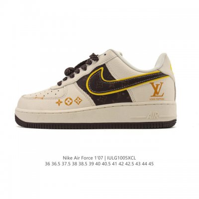 公司级 Af1耐克 Nike Air Force 1 ‘07 Low 空军一号 厚底增高百搭运动板鞋 原楦头原纸板 打造纯正空军版型，专注外贸渠道 全掌内置蜂窝