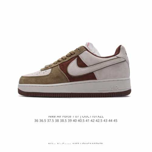 公司级 AF1耐克 Nike Air Force 1 ‘07 Low 空军一号 厚底增高百搭运动板鞋 原楦头原纸板 打造纯正空军版型，专注外贸渠道 全掌内置蜂窝