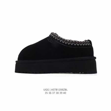 公司级 Ugg 棉拖 雪地靴 防水 俏皮可爱的百变造型， 美国轻奢品牌ugg 平底系列冬季雪地休闲保暖家居包头棉拖鞋。官方同步包装 检验标 材料采用原厂防污防水 - 点击图像关闭