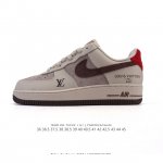 耐克 Nike Air Force 1 '07 Low 空军一号含气垫 小白鞋 2025年 蛇年新款 路易威登联名 低帮百搭厚底增高休闲运动板鞋 柔软 弹性十足