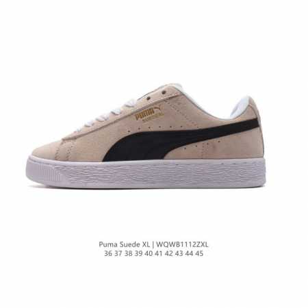 彪马Puma Suede Xl 低帮复古轻便透气防滑减震休闲鞋 小白鞋 厚底增高运动板鞋 类型：男女鞋 尺码: 36-45 货号：398708-01 编码：Wq - 点击图像关闭