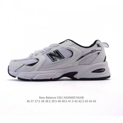 真标 新百伦 Nb530 New Balance 530 复跑古鞋 厚底增高老爹鞋 缓震运动慢跑鞋。Nb530这鞋双确实是Nb家经复典古款式之一，以全科新技诠释