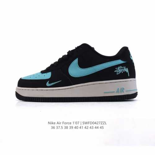 耐克 Nike Air Force 7 Low 2025新年新款 空军一号含气垫 小白鞋 低帮百搭厚底增高休闲运动板鞋。柔软、弹性十足的缓震性能和出色的中底设计