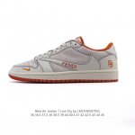 公司级 真标 耐克 Nike Air Jordan 1 Low Og Sp Military Blue Aj1乔1倒勾 2025年新款 蛇年新款 低帮篮球鞋 A