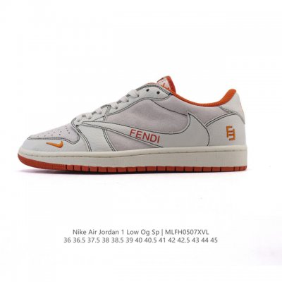 公司级 真标 耐克 Nike Air Jordan 1 Low Og Sp Military Blue Aj1乔1倒勾 2025年新款 蛇年新款 低帮篮球鞋 A