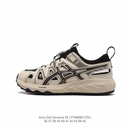 asics 亚瑟士 机能溯溪 Asics Gel-Sonoma Se 潮流溯溪鞋情侣夏季涉水鞋运动凉鞋洞洞鞋 作为一对溯溪鞋常有的镂空设计、快速系带，该有的 T - 点击图像关闭