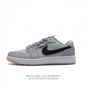 耐克 乔丹air Jordan 1 Low Aj1 乔1 乔丹1代aj1 低帮复古文化休闲运动篮球鞋。该鞋款从 1985 年元年款汲取设计灵感，焕新演绎简约经典