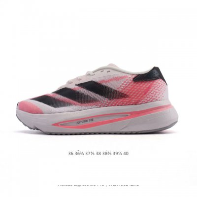 新品公司级 Adidas 阿迪达斯Adidas男女同款跑鞋Lightstrikepro缓震透气专业训练竞速运动鞋 厚底增高老爹鞋！Lightstrike Pro