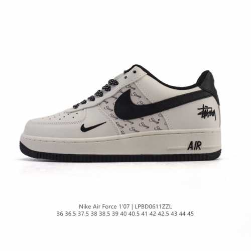 耐克 Nike Air Force 1 '07 Low 2025新年新款 蛇年限定 空军一号含气垫 小白鞋 低帮百搭厚底增高休闲运动板鞋。柔软、弹性十足的缓震性