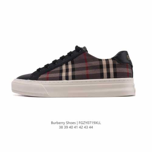 公司级 巴宝莉新款板鞋 Burberry Vintage 经典时尚 百搭 休闲运动鞋 8024149 市场独家高端无胶工艺 全新亮相 可对比正品鞋面 无胶走线