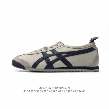 特价 Asics 亚瑟士 男女鞋真标半码制 配足弓鞋垫 日产经典老牌-鬼塚虎 Onitsuka Tiger Mexico 66经典墨西哥系列复古经典百搭板鞋休闲 - 点击图像关闭