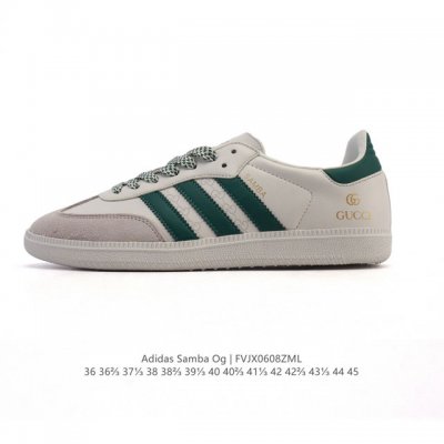 公司级 阿迪达斯 德训鞋 Adidas Originals Samba Og Shoes 经典运动鞋小白鞋 T头鞋 男女鞋 彰显休闲摩登风情的时尚经典鞋。它诞生