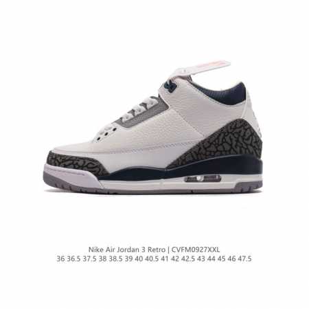 公司级 耐克 乔丹 Aj3 耐克 Nike Air Jordan 3 Retro Se 乔3 复刻篮球鞋 乔丹3代 三代 男女子运动鞋，作为 Aj 系列中广受认 - 点击图像关闭