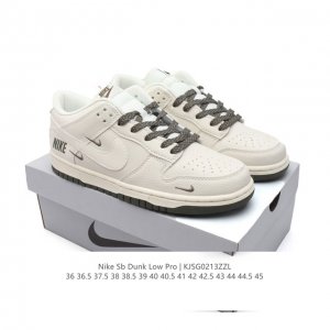 真标 耐克 Nike Sb Dunk Low Pro 男女同款运动鞋复古板鞋，尽情迈步，彰显个性风采。采用柔软皮革鞋面，经久耐穿，塑就如元年款 Dunk 般的复