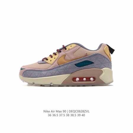 Nike耐克运动鞋女鞋 Air Max 90 健身运动跑鞋休闲鞋 复古风十足！Air Max 90 作为 Nike 旗下最经典的鞋型之一，凭借着百搭的造型，获得 - 点击图像关闭