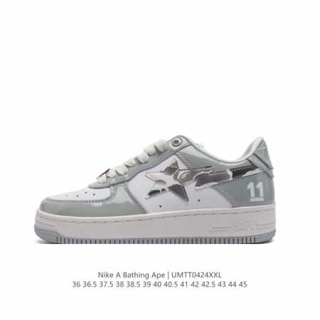 A Bathing Ape 安逸猿 男女运动鞋复古板鞋 升级原楦原纸版数据开发，采用超软皮革鞋面材质，内置全掌air Sole气垫定制联乘，日本里原宿潮流品牌a - 点击图像关闭