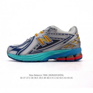 公司级 新百伦 New Balance M1906系列 复古运动鞋单品宝藏老爹鞋款。作为Nb最经典的档案鞋型之一，与 2一样，1906有着Nb最成熟的技术加持和