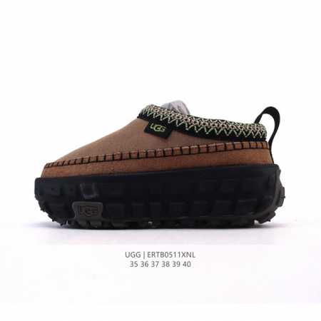 公司级 Ugg 明星同款 春夏新款 轮胎底拖鞋 W Venture Daze Slide休闲厚底增高凉拖鞋。答应我 春夏也要接着穿Ugg哦！青柠气泡色轻松拿捏松 - 点击图像关闭