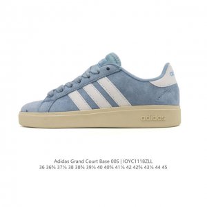 阿迪达斯 Adidaslego 阿迪达 Adidas Neo Grand Court懒蛋蛋联名款小白鞋 男女款休闲低帮运动板鞋运动休闲鞋，一款经典而简洁的运动鞋