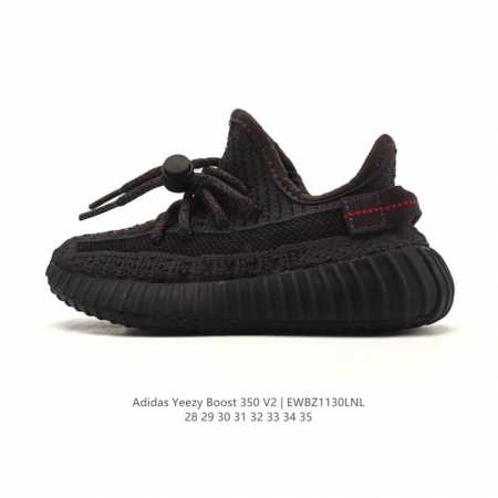 童鞋 Adidas 阿迪达斯 Yeezy Boost 350 V2 椰子 巴斯夫 爆米花 休闲透气缓震舒适 儿童运动鞋 百搭轻便中底慢跑鞋 椰子鞋经典运动鞋中性 - 点击图像关闭