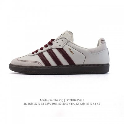 阿迪达斯 德训鞋 Adidas Originals Samba Og Shoes 经典运动鞋小白鞋 T头鞋 男女士板鞋 彰显休闲摩登风情的时尚经典鞋。它诞生于5