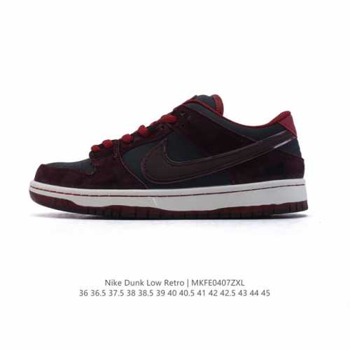 真标 耐克 Nike Sb Dunk Low Pro 男女同款运动鞋复古板鞋 2025年新款 蛇年限定，尽情迈步，彰显个性风采。采用柔软皮革鞋面，经久耐穿，塑就