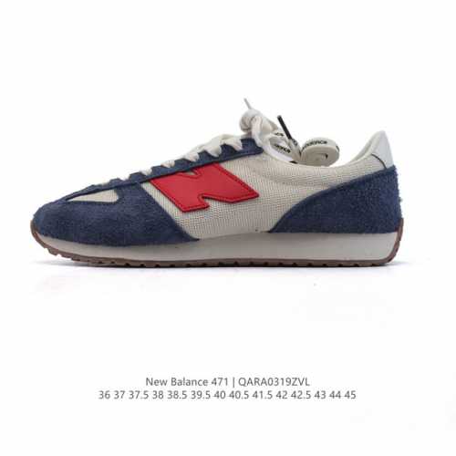 180 【新品】新百伦 New Balance Nb官方2025年新款男鞋女鞋百搭复古经典运动休闲鞋471系列 米白色/浅粉紫 U471Al 匠心传承的百年运动