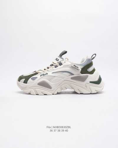 Fila 斐乐山丘鞋厚底鞋女鞋复古运动鞋2023春新款户外休闲老爹鞋 尺码 36 40 编码 Mjbd0830Zbl