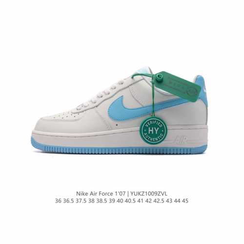 公司级 附赠送logo清洁刷 Af1耐克 Nike Air Force 1 ‘07 Low 空军一号 厚底增高百搭休闲运动板鞋 原楦头原纸板 打造纯正空军版型，
