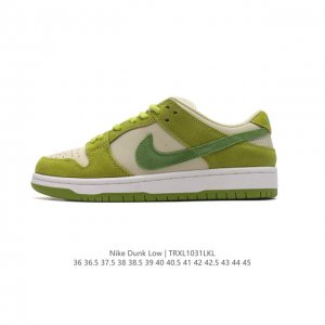 耐克 男女鞋 Nike Dunk Low 运动鞋复古板鞋，尽情迈步，彰显个性风采。采用柔软皮革鞋面，经久耐穿，塑就如元年款 Dunk 般的复古质感。全掌型橡胶外