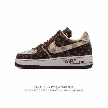 公司级 Af1耐克 Nike Air Force 1 ‘07 Low 空军一号 路易威登联名 厚底增高百搭运动板鞋 原楦头原纸板 打造纯正空军版型，专注外贸渠道 - 点击图像关闭