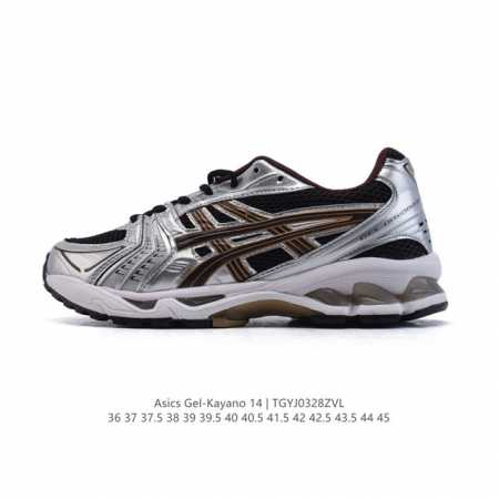 180 【真标】亚瑟士 Asics Gel-Kayano 14 运动休闲透气专业缓震慢跑鞋。采用工程弹性双层再生网格密度鞋面材质，后跟3D可视Gel缓震乳胶物料 - 点击图像关闭