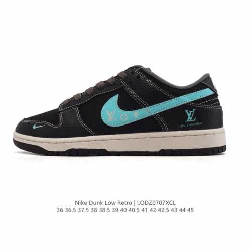 公司级 耐克 Nike Dunk Low Retro 运动鞋复古滑板鞋。作为 80 年代经典篮球鞋款，起初专为硬木球场打造，后来成为席卷街头的时尚标杆，现以经典