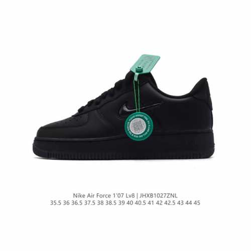 公司级 附赠送logo清洁刷 AF1耐克 Nike Air Force 1 ‘07 Low 空军一号 厚底增高百搭休闲运动板鞋 原楦头原纸板 打造纯正空军版型，