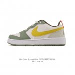 耐克 Nike Court Borough Low 2 Gs 小空军 低帮百搭透气休闲运动板鞋女鞋。经典耐用的设计，兼顾舒适脚感和出众风范，演绎匠心之作。结构性