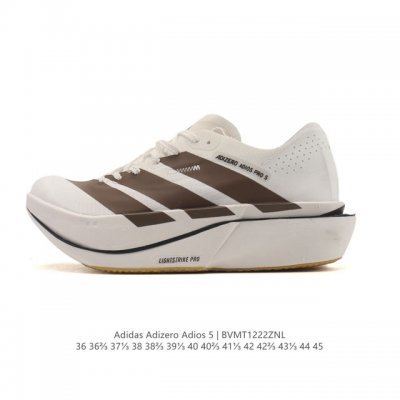 公司级 阿迪达斯 Adizeroadiospro 5 超轻马拉松碳柱专业竞速跑鞋5 运动鞋。Adidas Adizero Adios pro 5 是阿迪达斯旗下