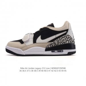 公司级 耐克 Aj 乔丹 Air Jordan Legacy 312 低帮运动鞋 Aj312 乔312百搭篮球鞋 酷炫混搭，谁人不爱？Air Jordan Le