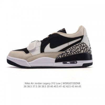 公司级 耐克 Aj 乔丹 Air Jordan Legacy 312 低帮运动鞋 Aj312 乔312百搭篮球鞋 酷炫混搭，谁人不爱？Air Jordan Le