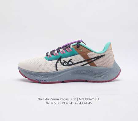 耐克 Nike Air Zoom Pegasus 38 登月38缓震气垫跑步鞋时尚慢跑鞋休闲运动鞋 坚持跑步 畅跑无阻 耐克nike Zoom P - 点击图像关闭
