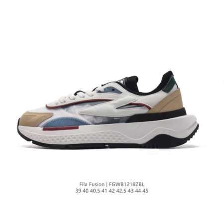 公司级 斐乐 男款老爹鞋 Fila Fusion 厚底增高百搭运动鞋 意大利百年经典运动品牌，网红单品 小红书推荐爆款 Fila斐乐新款小白鞋斐乐潮牌文化街头风 - 点击图像关闭