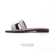 170 【公司级】Hermes Footwear Woman 爱马仕·礼装·休闲拖鞋 黑白等多色万年经典爱马士 女神标配 度假 居家 必备凉拖鞋 东莞原厂真皮大