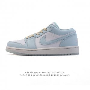 耐克 乔丹Air Jordan 1 Low Aj1 乔1 乔丹1代Aj1 低帮复古文化休闲运动篮球鞋，从1985 年面世的元年款汲取设计灵感，采用简洁大方的经典