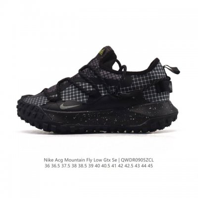 公司级 耐克 Nike Acg Mountain Fly Low Gtx Se 男女子运动鞋户外登山徒步鞋 解构绑带。采用匠心设计，打造耐穿迅疾风格，让你在沙漠