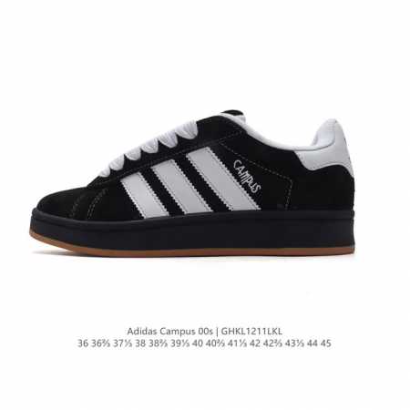 Adidas阿迪达斯.男女鞋 三叶草campus 00S 面包鞋复古休闲板鞋。千禧回潮！Adidas Campus 00S 经典再现！面包化的campus鞋款在 - 点击图像关闭