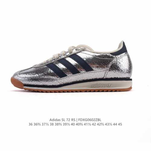 公司级 阿迪达斯Adidas Sl 72 Shoes 经典复古薄底运动鞋 T头鞋 三叶草复古休闲跑步鞋休闲运动鞋 这款经典运动鞋携复古型格，来访你的活力日常 采