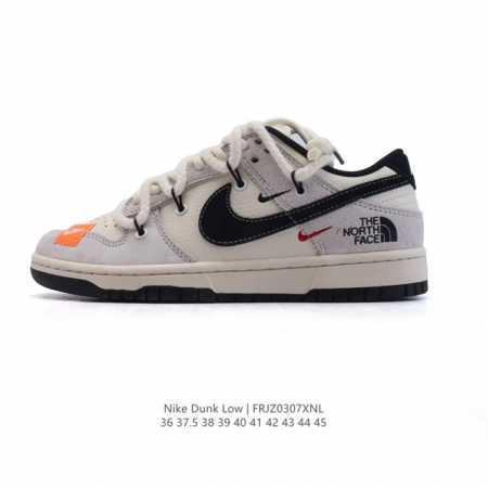 340 【公司级】耐克 Nike Dunk Low Retro 运动鞋复古板鞋 北面北脸联名。 作为 80 年代经典篮球鞋款，起初专为硬木球场打造，后来成为席卷 - 点击图像关闭