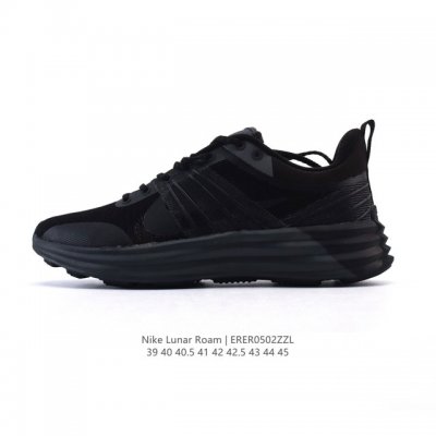 降价原价 元 穿上回弹出众的耐克 Nike Lunar Roam 男子运动鞋厚底增高老爹鞋，打造活力满满的日常造型。 透气轻盈材料搭配柔软中底，塑就舒适自在的穿