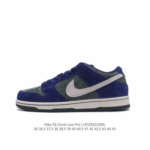 耐克 Nike Sb Dunk Low Pro 男女同款运动鞋复古板鞋，尽情迈步，彰显个性风采。采用柔软皮革鞋面，经久耐穿，塑就如元年款 Dunk 般的复古质感